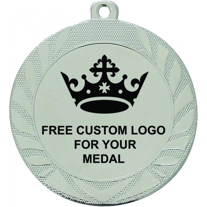 PACK OF 100 BULK BUY 70MM GOLD, SILVER OR BRONZE MEDALS, RIBBON AND CUSTOM LOGO **AMAZING VALUE**